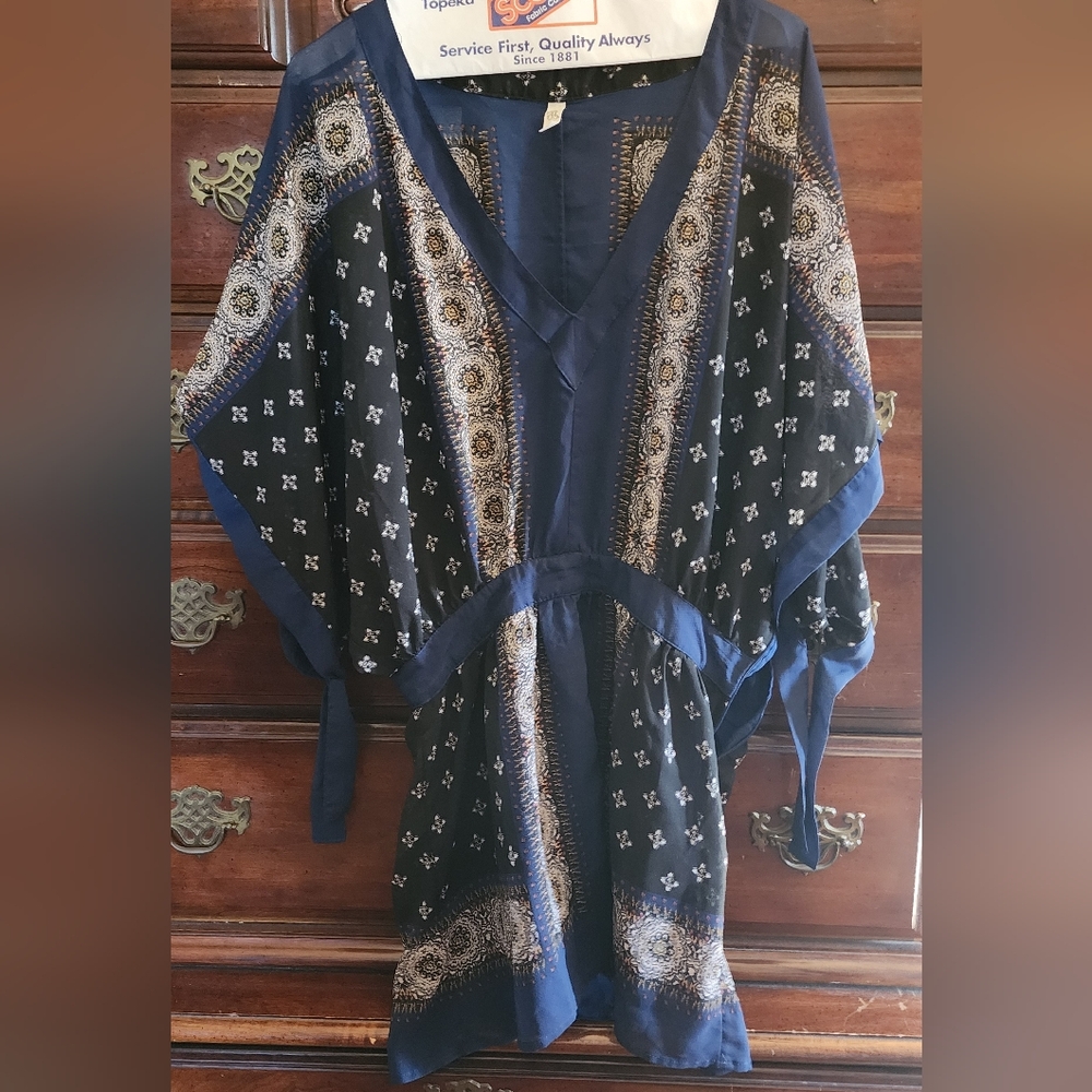 Free People Kimono Mini Dress